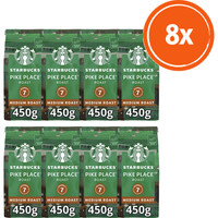 Starbucks Pike Place mild gebrande koffiebonen - 8 gram