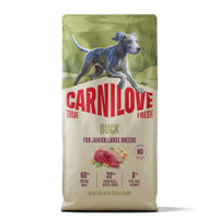 Carnilove True Fresh Junior Large Breeds hondenbrokken met eend - 12 kg