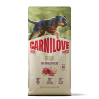 Carnilove True Fresh Eend volwassen mini hondenbrokken - 24 kg