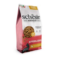 Schesir Sterilized & Light adult kattenbrokken met kip - 20 kg