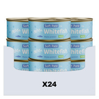 Prins Soft Paté witvis natvoer voor katten - 1,68 kg