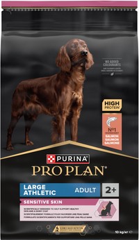 Purina Pro Plan Large Athletic Adult Sensitive Skin hondenbrokken met zalm - 10 kg