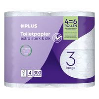PLUS maxi toiletpapier 3-laags - 4 rollen