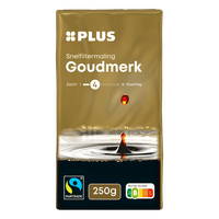 Plus Goudmerk Fairtrade filterkoffie - 250 gram