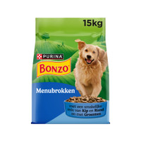 Bonzo Adult kip & rund hondenbrokken - 15 kg