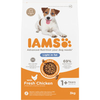 IAMS Adult Weight Control hondenbrokken met kip - 9 kg