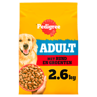 Pedigree Adult rund en groente hondenbrokken - 2,6 kg