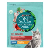 Purina One Dual Nature kip & cranberry kattenbrokken voor volwassen katten - 650 gram