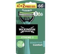 Wilkinson Xtreme 3 Sensitive Comfort - 4 wegwerpmesjes