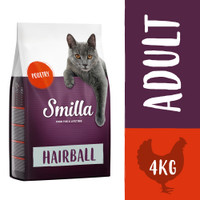 Smilla Hairball kattenbrokken met gevogelte - 4 kg