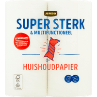 Jumbo huishoudpapier supersterk & multifunctioneel 2 rollen