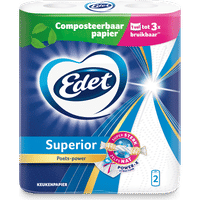 Edet Superior keukenpapier - 2 rollen