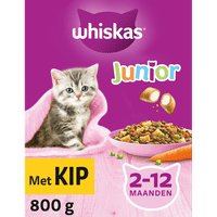 Whiskas Junior Kip kattenbrokken - 800 gram