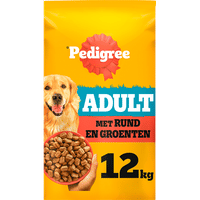 Pedigree volwassen rund en groenten hondenbrokken - 12 kg