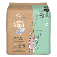 Etos Puur & Zacht luiers maat 4 - 26 stuks