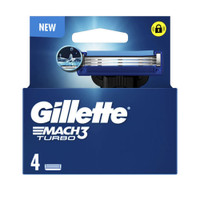 Gillette Mach3 Turbo - 4 scheermesjes
