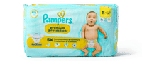 Pampers Premium Protection luiers maat 1 - 44 stuks