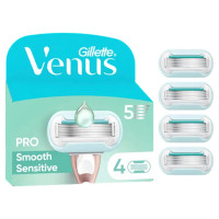 Gillette Venus Deluxe Pro Smooth Sensitive - 4 wegwerpmesjes