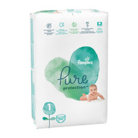 Pampers Pure Protection luiers maat 1 - 100 stuks