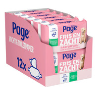 Page Sensitive vochtig toiletpapier - 456 vellen
