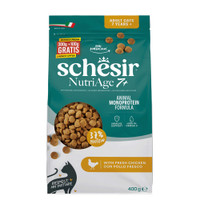 Schesir Complete Nutrition Monoproteïne Nutriage 7+ kip kattenbrokken - 3,2 kg