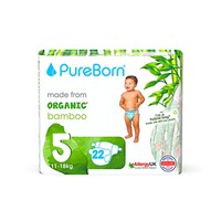 PureBorn luiers maat 5 - 22 stuks