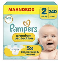Pampers Premium Protection luiers maat 2 - 240 stuks