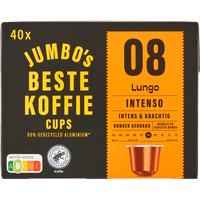 Jumbo Premium Lungo Intenso koffiecups - 40 stuks