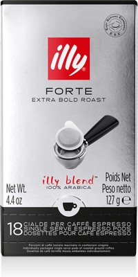 illy E.S.E. porties Forte koffiepads - 216 stuks
