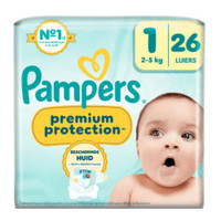 Pampers Premium Protection luiers maat 1 - 156 stuks