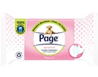 Page Sensitive vochtig toiletpapier - 38 vellen