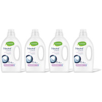 Neutral vloeibaar wasmiddel voor wol & fijn wasgoed 4-pack 4 stuks