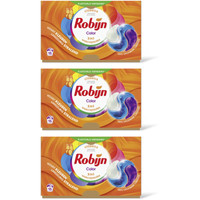 Robijn 3-in-1 wascapsules voor bonte was - 3 wasbeurten