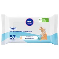 Nivea Aqua babydoekjes - 57 stuks