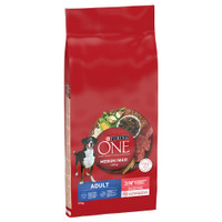 Purina One Medium/Maxi volwassen hondenbrokken met rund & rijst - 12 kg