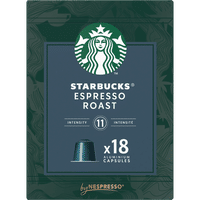 Starbucks Espresso Roast Nespresso cups - 18 stuks