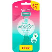 Wilkinson Intuition Quattro Smooth Sensitive - 4 scheermesjes