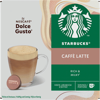 Starbucks Caffè Latte Dolce Gusto cups - 12 stuks