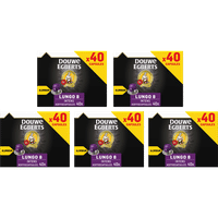 Douwe Egberts Lungo Intens koffiecups - 40 stuks