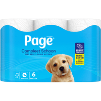 Page Compleet Schoon toiletpapier 2-laags - 6 rollen
