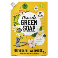 Marcel's Green Soap vanille & katoen wasmiddel - 23 wasbeurten