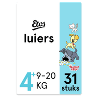 Etos Woezel & Pip luiers maat 4+ - 31 stuks