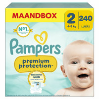Pampers Premium Protection luiers maat 2 - 240 stuks