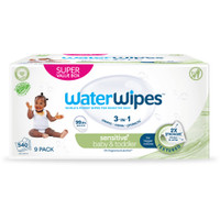 WaterWipes Baby Snoetendoekjes babydoekjes - 540 stuks
