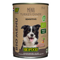 BF Petfood Biofood Organic kalkoenmenu natvoer voor katten - 4,8 kg