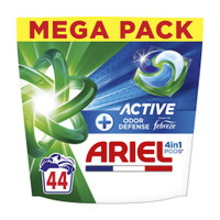 Ariel 4 in 1 actieve geurbestrijding wascapsules - 44 wasbeurten