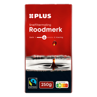 Plus Roodmerk Fairtrade gemalen koffie - 250 gram
