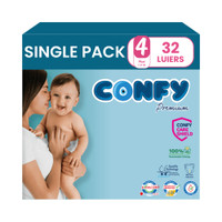 Confy luierbroekjes maat 4 - 32 stuks