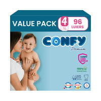 Confy luiers maat 4 - 96 stuks