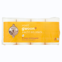 G'woon 3-laags toiletpapier - 8 rollen